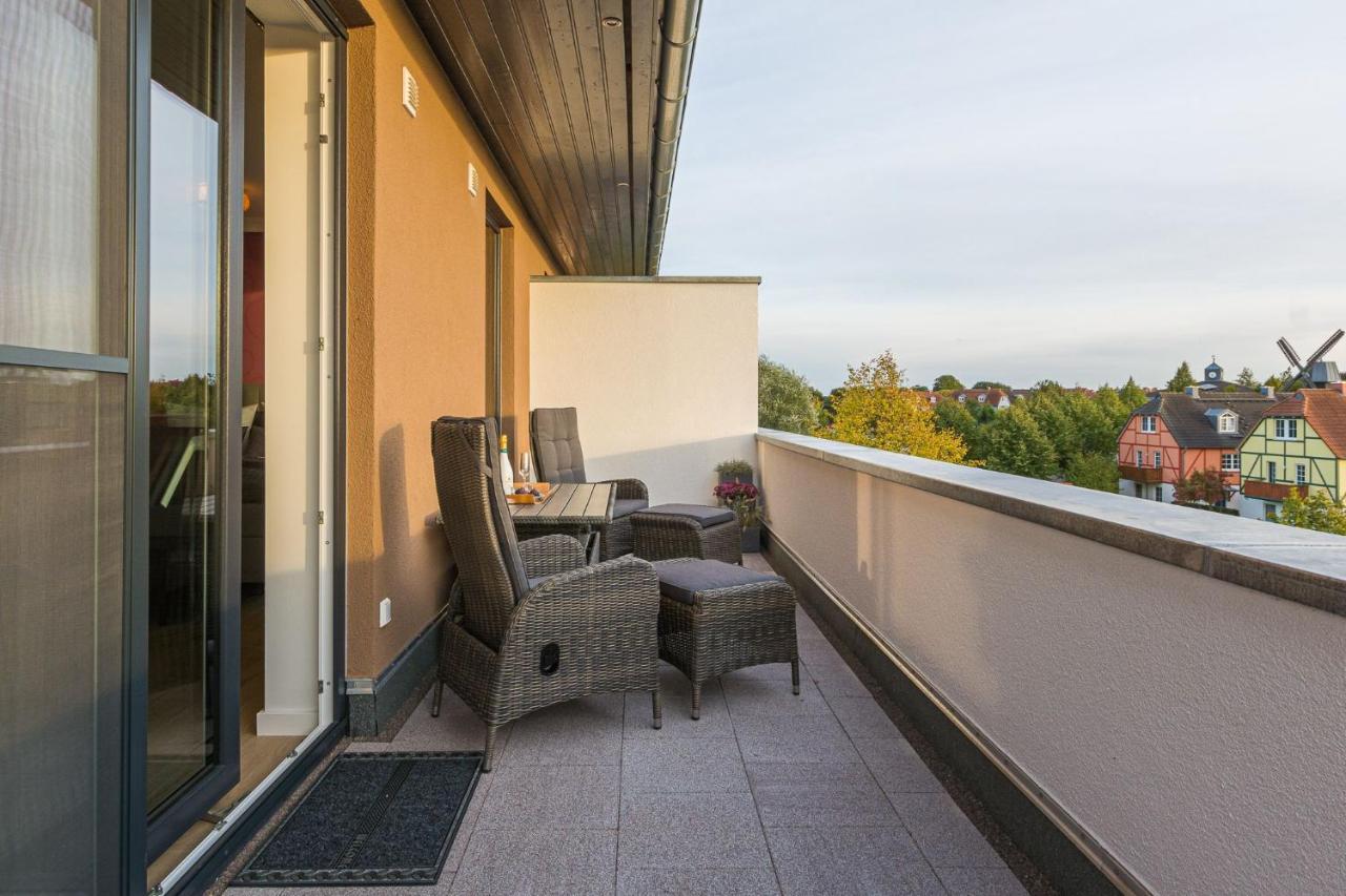 Luxus Spa Penthouse Sundowner Apartment Göhren-Lebbin Exterior foto